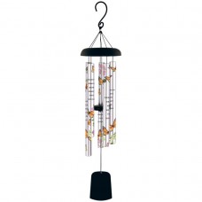 Amazing Grace Butterfly Wind Chimes 40"